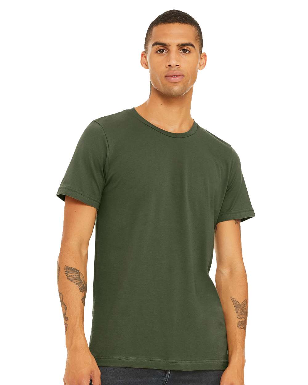 BELLA + CANVAS - Jersey Tee - 3001 - Military Green