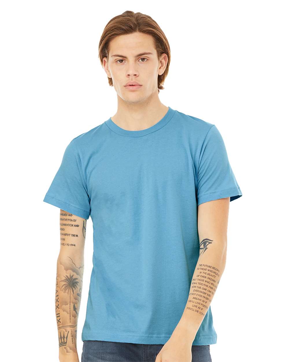 BELLA + CANVAS - Jersey Tee - 3001 - Ocean Blue