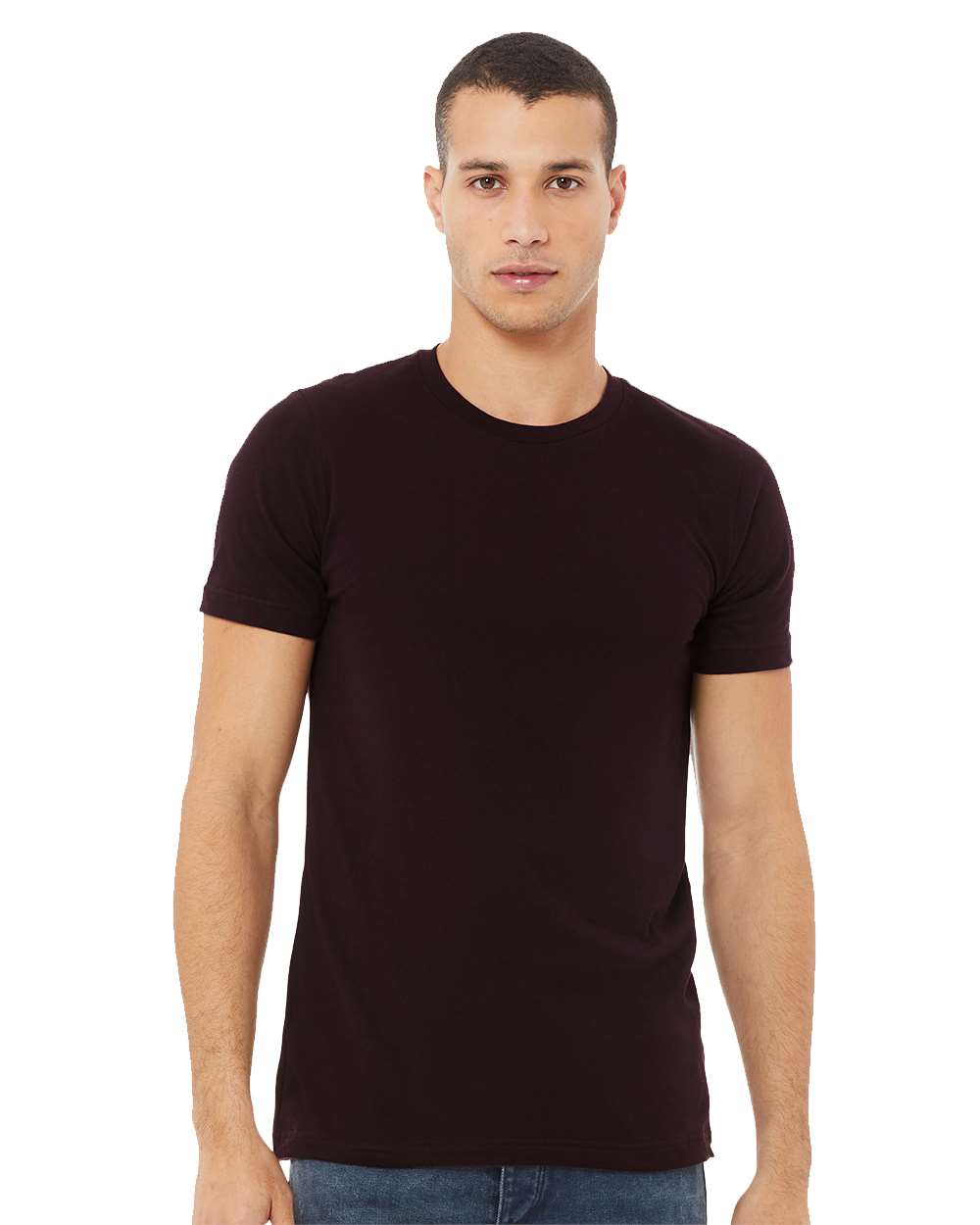 BELLA + CANVAS - Jersey Tee - 3001 - Oxblood Black