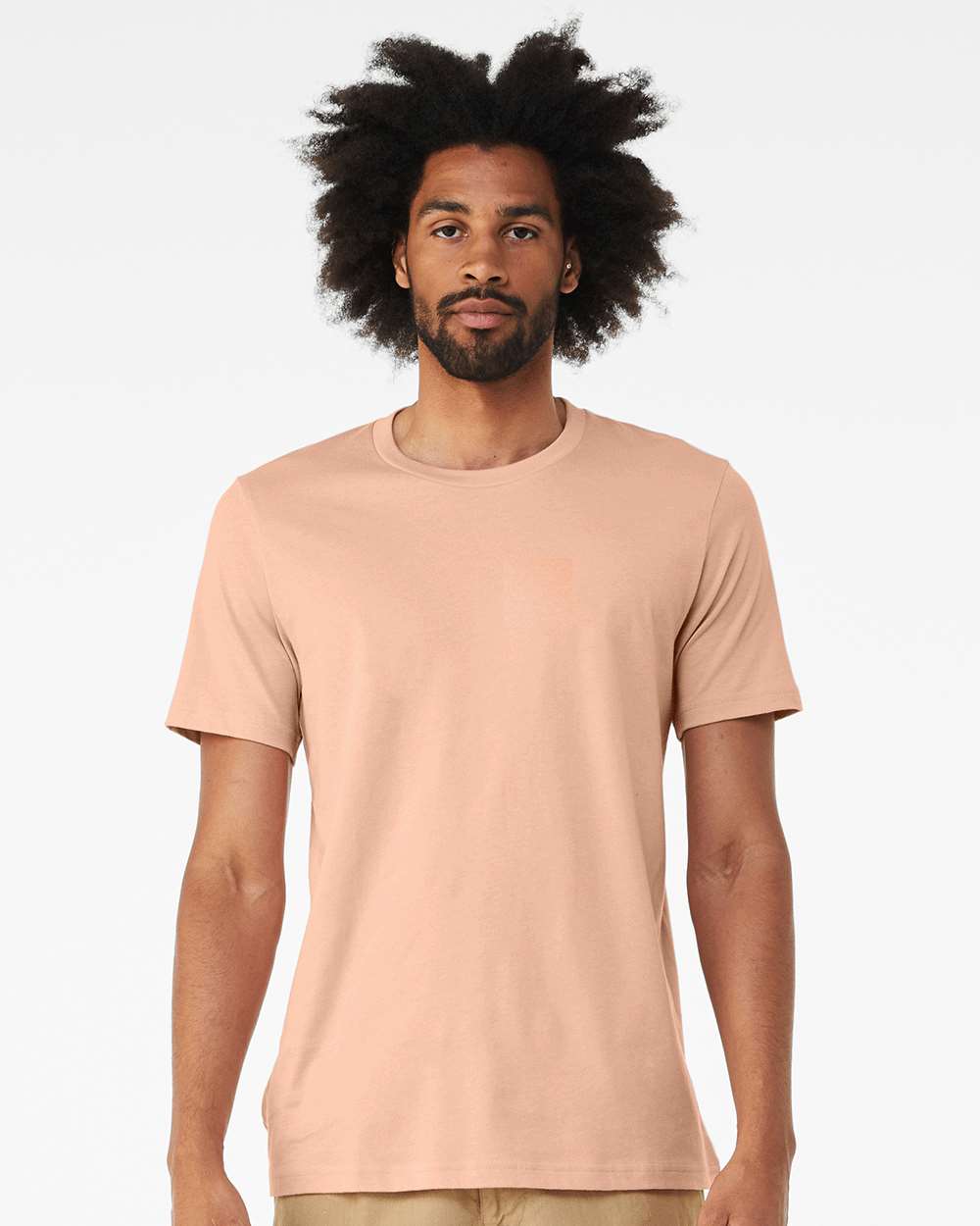 BELLA + CANVAS - Jersey Tee - 3001 - Peach