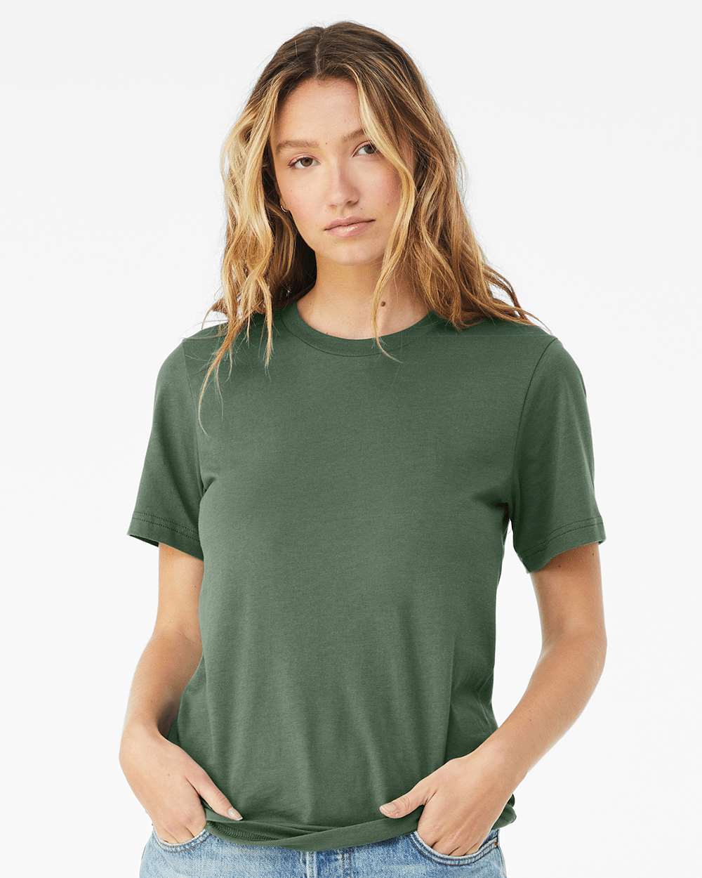 BELLA + CANVAS - Jersey Tee - 3001 - Pine – DTFSheet.com
