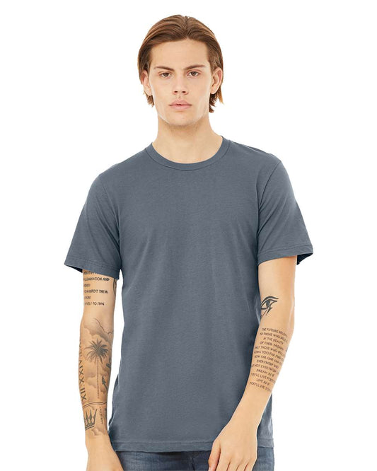 BELLA + CANVAS - Jersey Tee - 3001 - Steel Blue