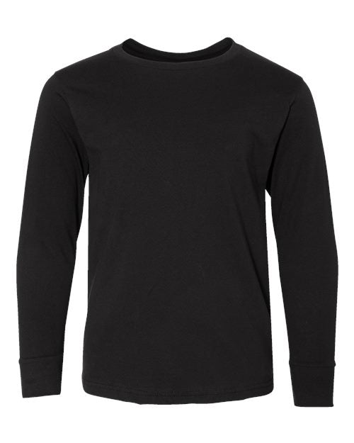 LAT 6201 — Youth Fine Jersey Long Sleeve Tee