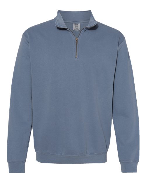 Comfort Colors 1580 — Unisex Garment-Dyed Quarter-Zip Sweatshirt