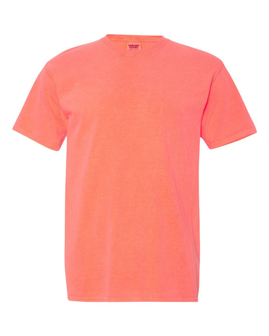 Comfort Colors® - Heavyweight Adult T-Shirt - 1717 - Neon Red Orange