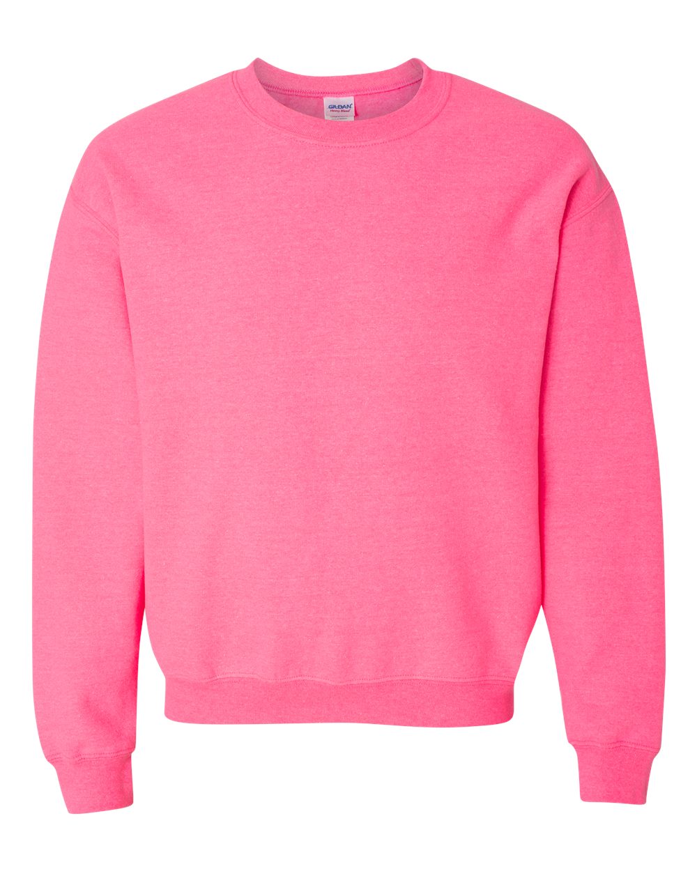 Gildan-Heavy Blend™ Crewneck Sweatshirt-18000 - Safety Pink
