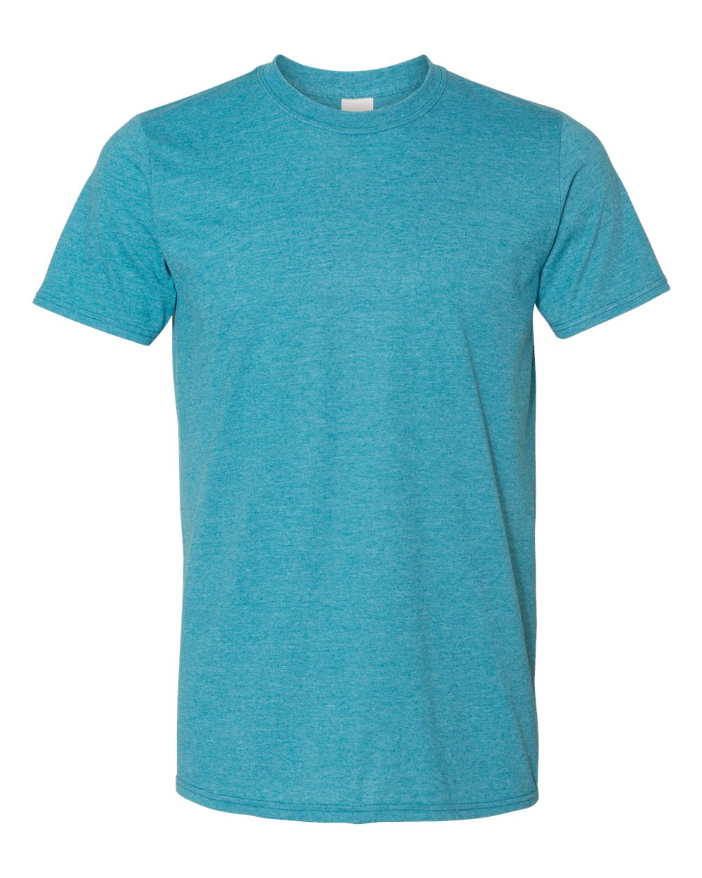 Gildan-Softstyle® T-Shirt-64000 - Heather Galapagos Blue