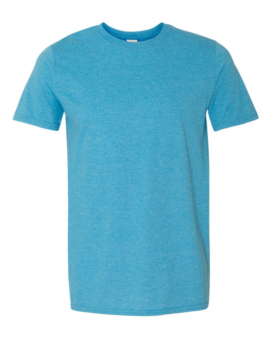 Gildan-Softstyle® T-Shirt-64000 - Heather Sapphire