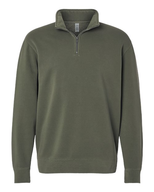 Independent Trading Co. PRM4600QZ — Unisex Pigment-Dyed Quarter-Zip Pullover