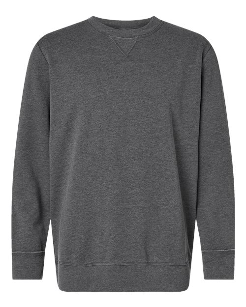 LAT 6935 — Unisex Vintage Wash Crewneck Sweatshirt