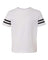 White Solid/ Black