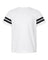 White Solid/ Black
