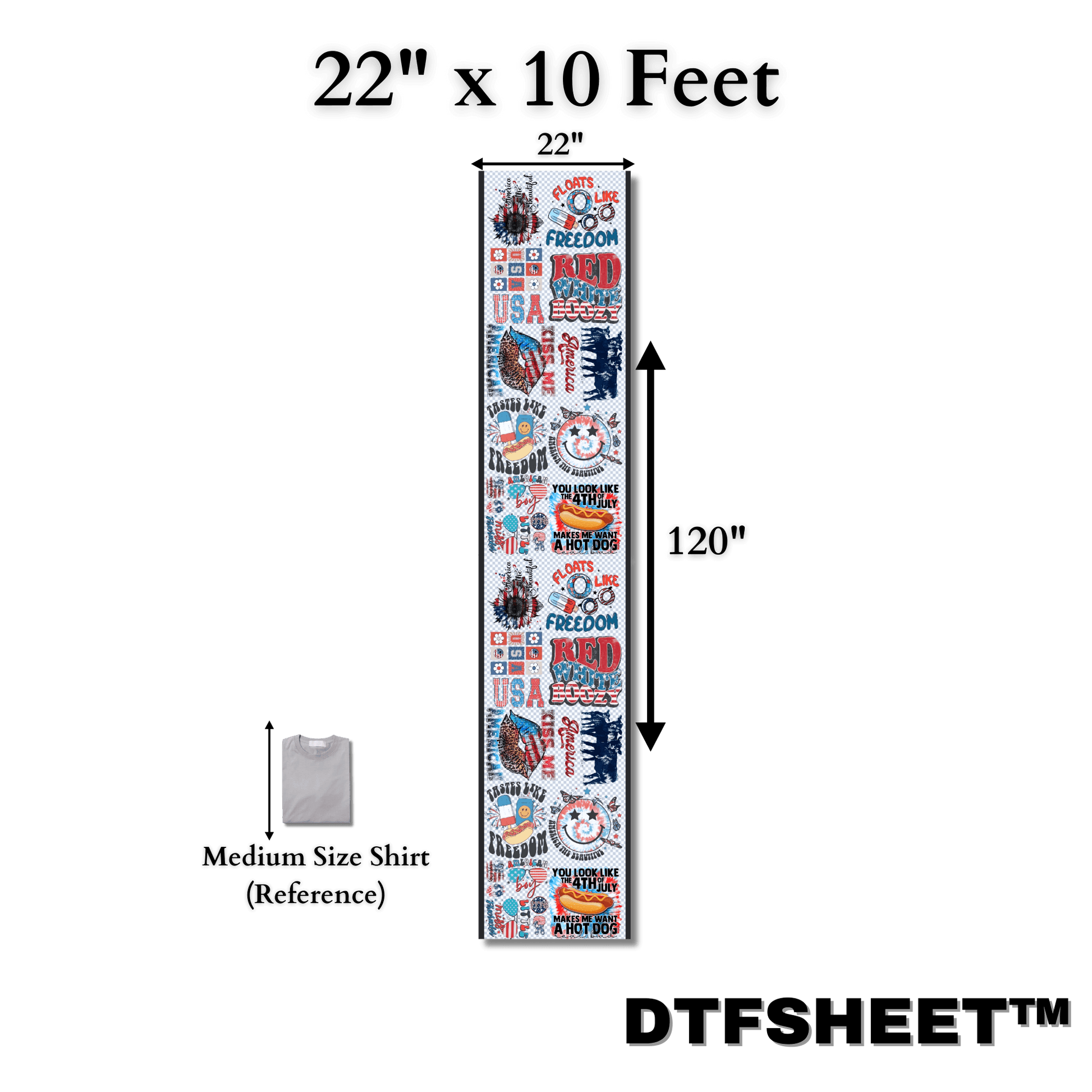 DTFSheet™ Custom Gang Sheet - Upload a Pre-Made Sheet