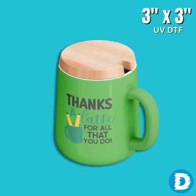 UV DTF Transfers by Size