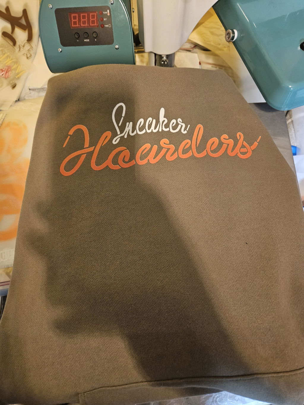 Second customer shirt showing saturated colors and clean detail