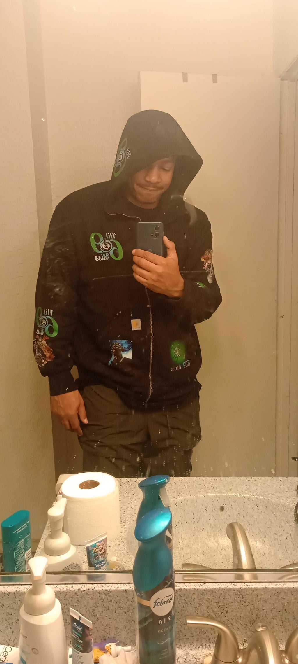 Customer garment made after receiving DTFSheet samples