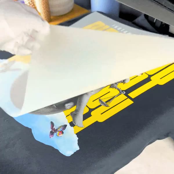 DTFSheet transfer peel